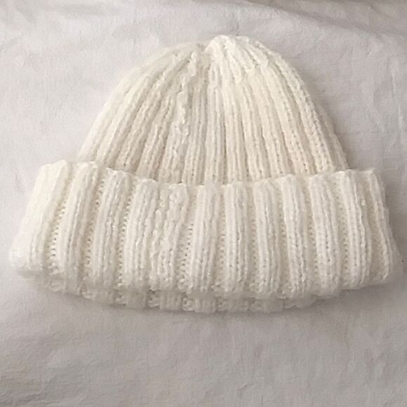 Wool Knit Ribbed Pattern Winter Hat Beanie Skull Cap - Picture 2 of 7